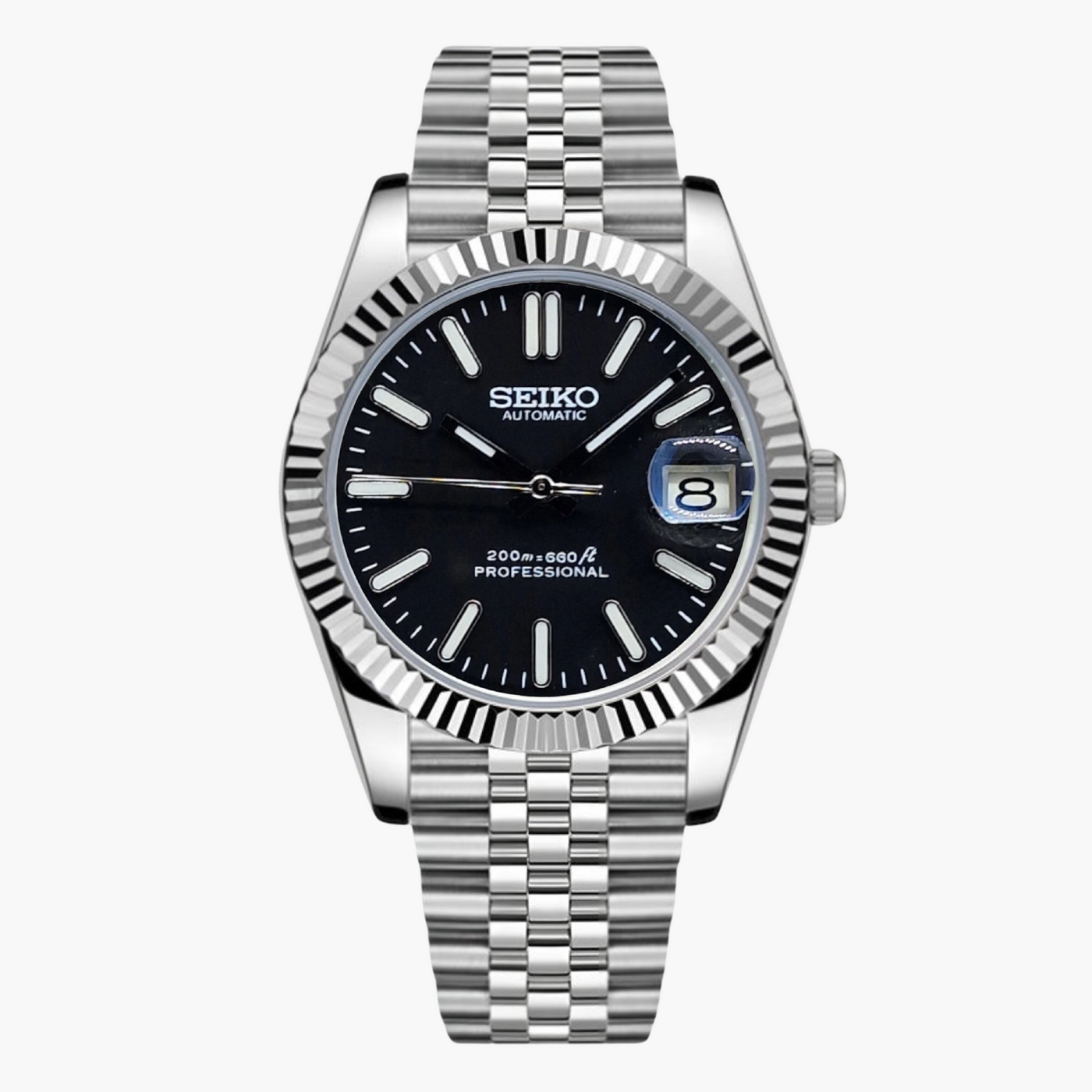 Seikojust Black Dial