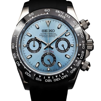 Seitona Ice Blue Dial Rubber